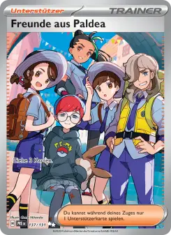 Pokémon-Karte Freunde aus Paldea 137/131