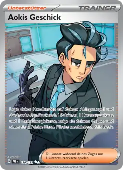 Pokémon-Karte Aokis Geschick 139/131
