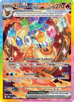 Pokémon-Karte Flamara-ex 146/131