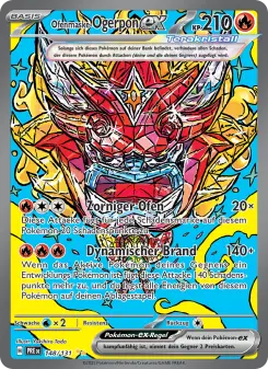 Pokémon-Karte Ofenmaske-Ogerpon-ex 148/131