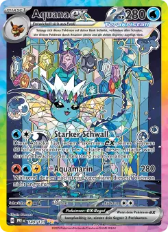 Pokémon-Karte Aquana-ex 149/131