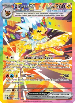 Pokémon-Karte Blitza-ex 153/131