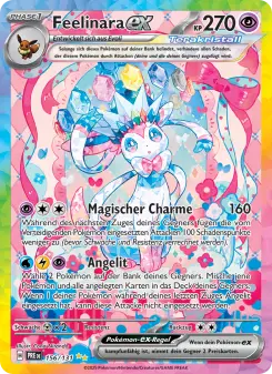 Pokémon-Karte Feelinara-ex 156/131