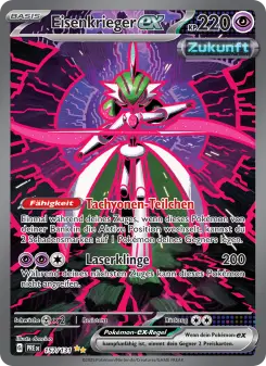 Pokémon-Karte Eisenkrieger-ex 157/131