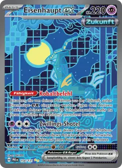 Pokémon-Karte Eisenhaupt-ex 158/131
