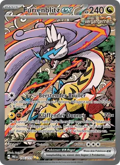 Pokémon-Karte Furienblitz-ex 166/131