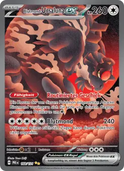 Pokémon-Karte Blutmond-Ursaluna-ex 168/131