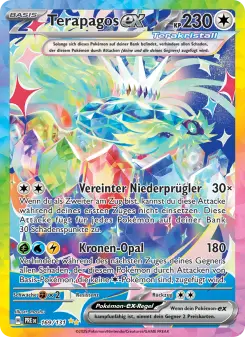 Pokémon-Karte Terapagos-ex 169/131