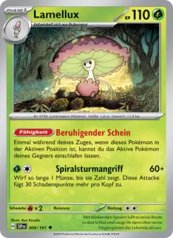 Pokémon-Karte Lamellux 009/191