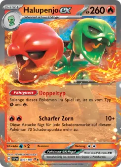 Pokémon-Karte Halupenjo-ex 037/191