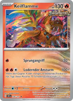 Pokémon-Karte Keilflamme 038/191