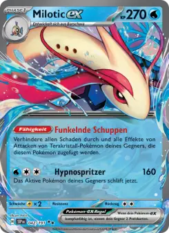 Pokémon-Karte Milotic-ex 042/191