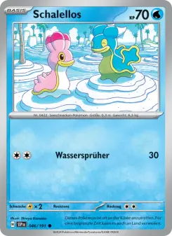 Pokémon-Karte Schalellos 046/191