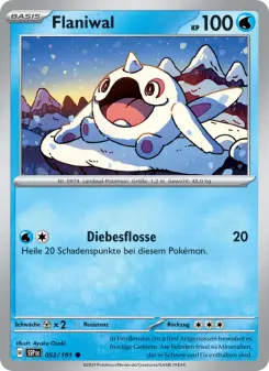 Pokémon-Karte Flaniwal 053/191