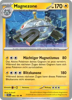 Pokémon-Karte Magnezone 060/191