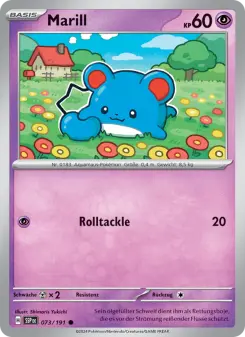 Pokémon-Karte Marill 073/191