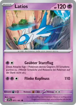 Pokémon-Karte Latios 077/191