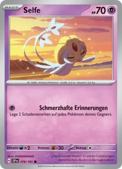 Pokémon-Karte Selfe 078/191