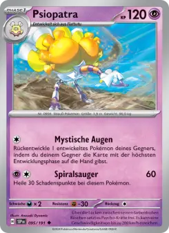 Pokémon-Karte Psiopatra 095/191