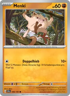 Pokémon-Karte Menki 098/191