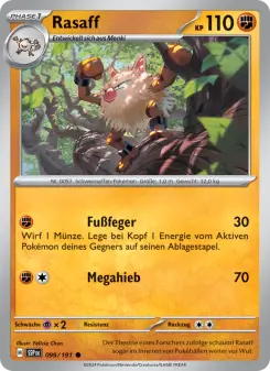 Pokémon-Karte Rasaff 099/191