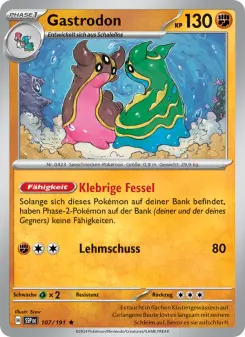 Pokémon-Karte Gastrodon 107/191