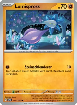 Pokémon-Karte Lumispross 114/191