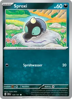 Pokémon-Karte Sproxi 120/191