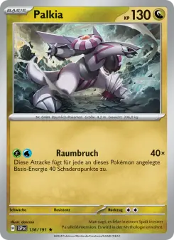 Pokémon-Karte Palkia 136/191