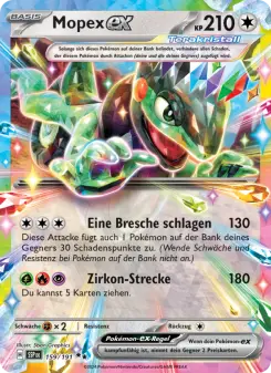 Pokémon-Karte Mopex-ex 159/191
