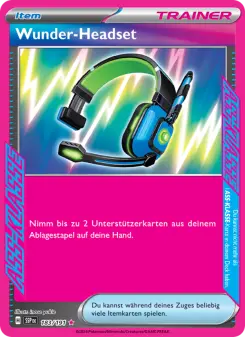 Pokémon-Karte Wunder-Headset 183/191