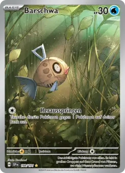 Pokémon-Karte Barschwa 198/191