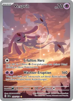 Pokémon-Karte Vesprit 204/191