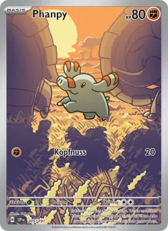 Pokémon-Karte Phanpy 205/191
