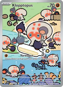 Pokémon-Karte Klopptopus 207/191