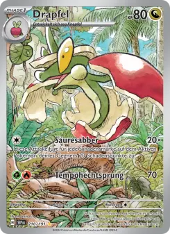 Pokémon-Karte Drapfel 210/191