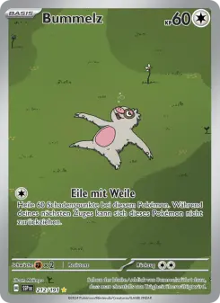 Pokémon-Karte Bummelz 212/191