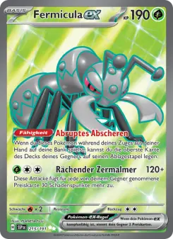 Pokémon-Karte Fermicula-ex 215/191