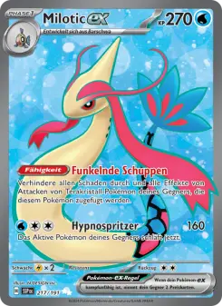 Pokémon-Karte Milotic-ex 217/191