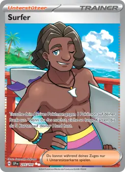 Pokémon-Karte Surfer 235/191