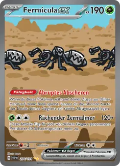 Pokémon-Karte Fermicula-ex 236/191