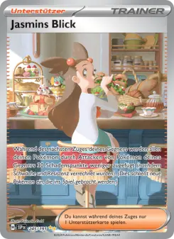 Pokémon-Karte Jasmins Blick 245/191
