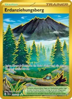 Pokémon-Karte Erdanziehungsberg 250/191
