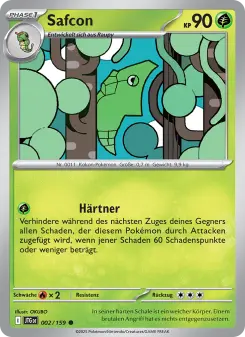 Pokémon-Karte Safcon 002/159
