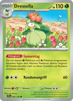 Pokémon-Karte Dressella 007/159