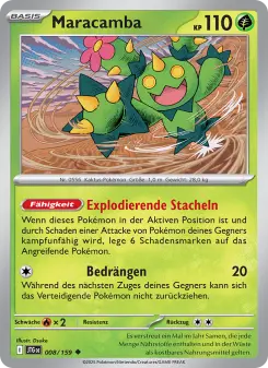 Pokémon-Karte Maracamba 008/159