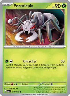 Pokémon-Karte Fermicula 014/159