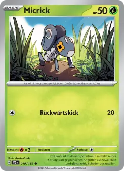 Pokémon-Karte Micrick 019/159