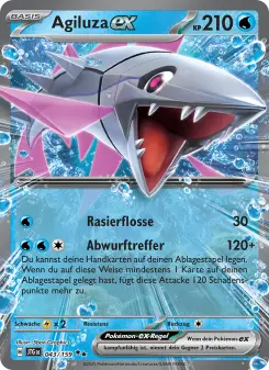 Pokémon-Karte Agiluza-ex 043/159