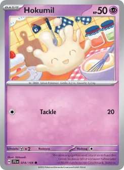 Pokémon-Karte Hokumil 074/159
